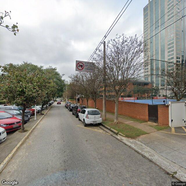 Imagem estática do "Street View" da localização