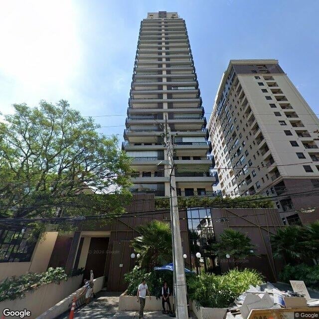 Imagem estática do "Street View" da localização