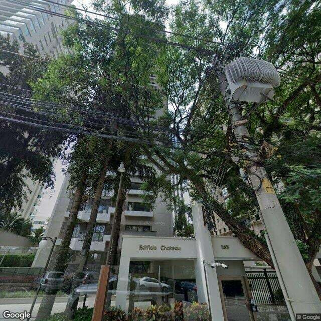 Imagem estática do "Street View" da localização