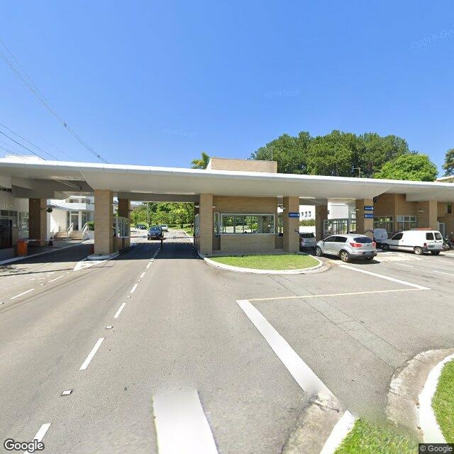 Imagem estática do "Street View" da localização