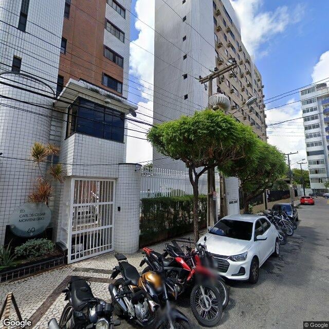 Imagem estática do "Street View" da localização