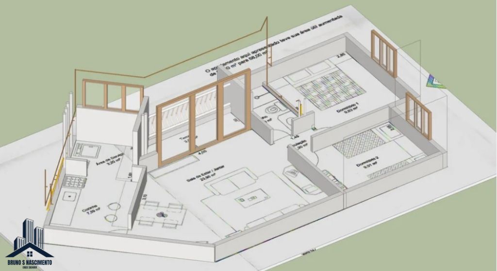 Apartamento à venda com 2 quartos, 1 suíte, 1 vaga e 81m² no Esplanada, Embu das Artes (SP) — foto 18 de 20