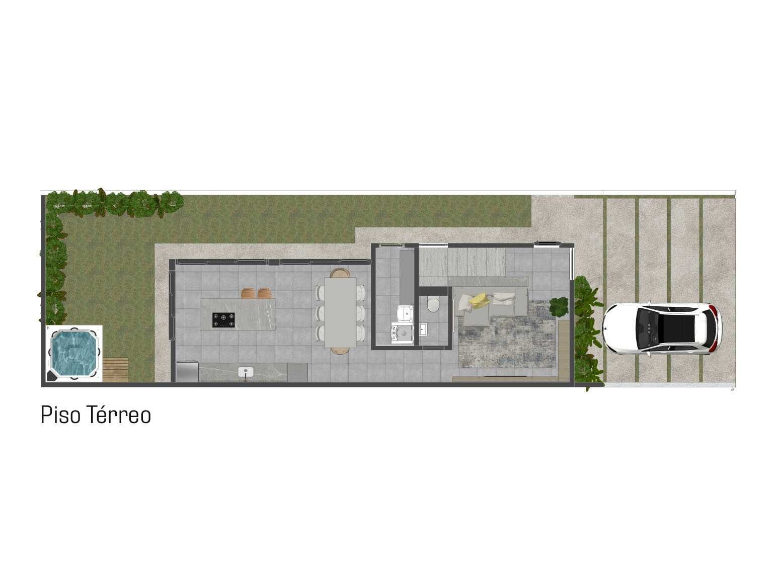 Casa à venda com 3 quartos, 3 suítes, 2 vagas e 110m² no Jardim Ipês, Cotia (SP) — foto 8 de 9