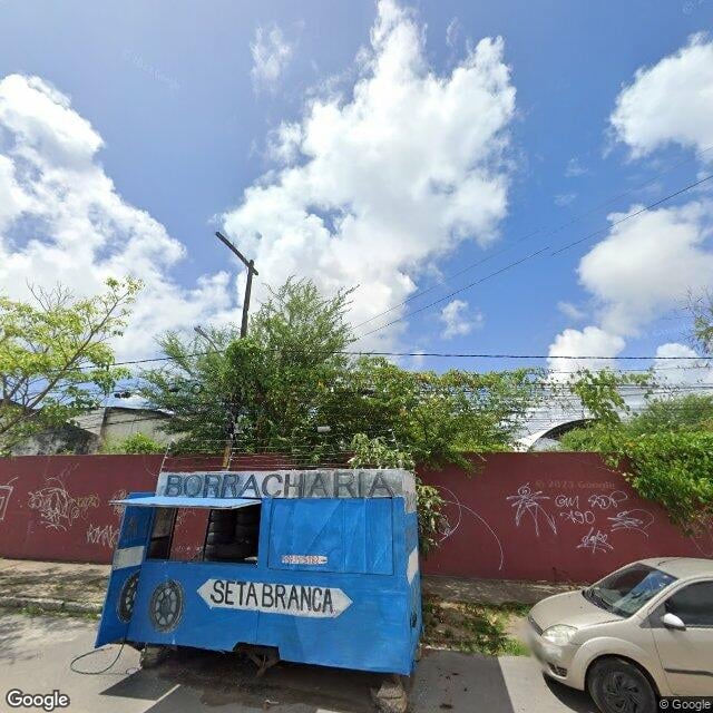 Imagem estática do "Street View" da localização