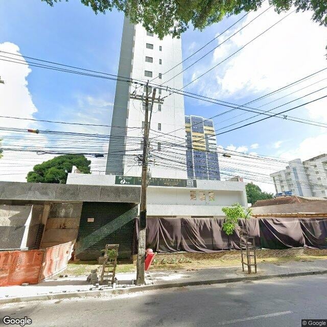 Imagem estática do "Street View" da localização