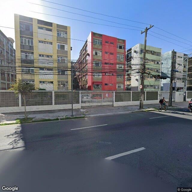 Imagem estática do "Street View" da localização