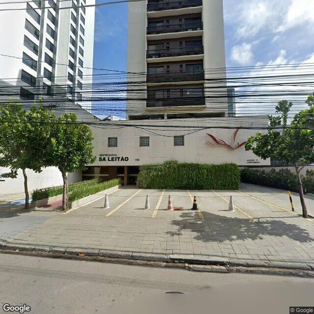 Imagem estática do "Street View" da localização