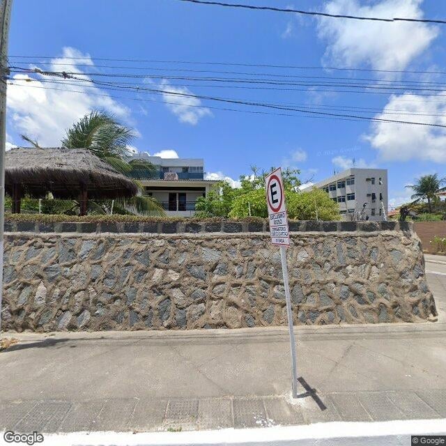 Imagem estática do "Street View" da localização
