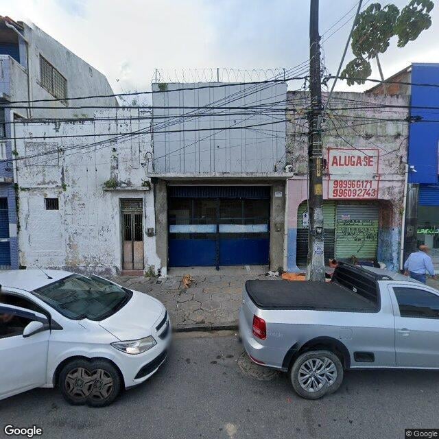 Imagem estática do "Street View" da localização