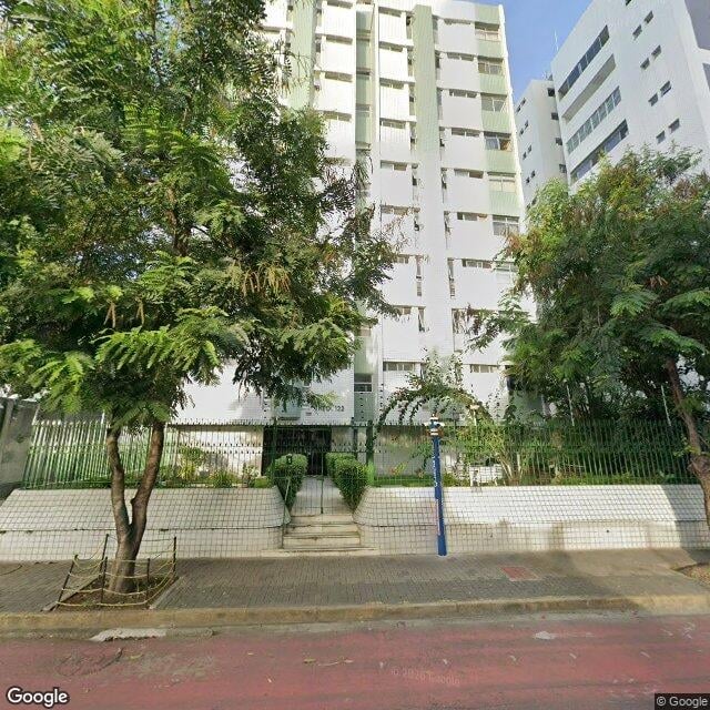 Imagem estática do "Street View" da localização