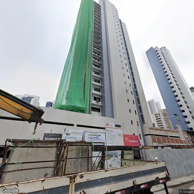 Imagem estática do "Street View" da localização
