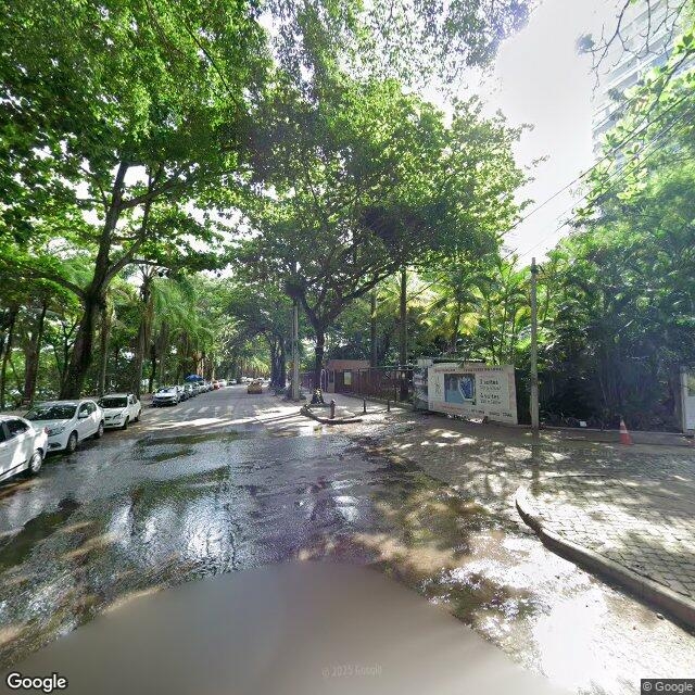 Imagem estática do "Street View" da localização