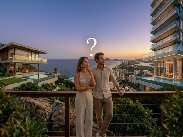 Morar em apartamento ou casa?