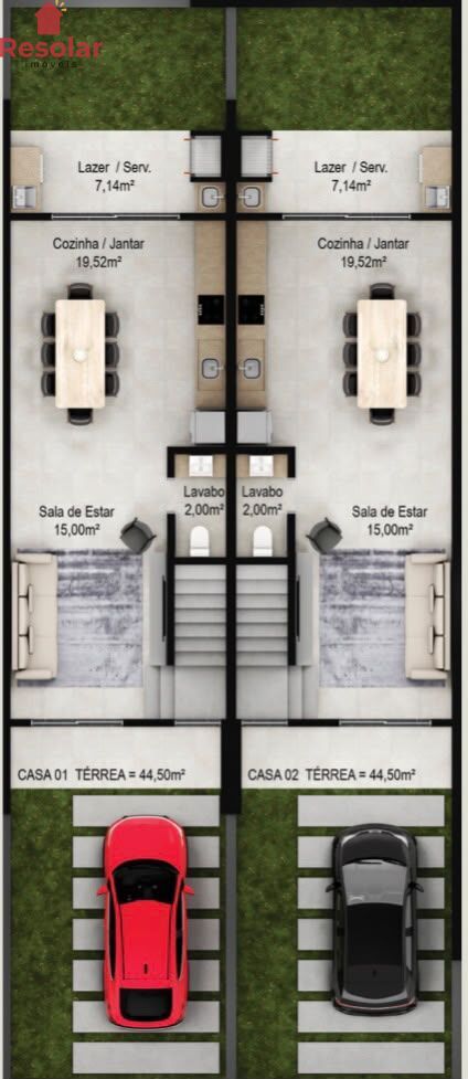 Sobrado, 3 quartos, 95 m² - Foto 11