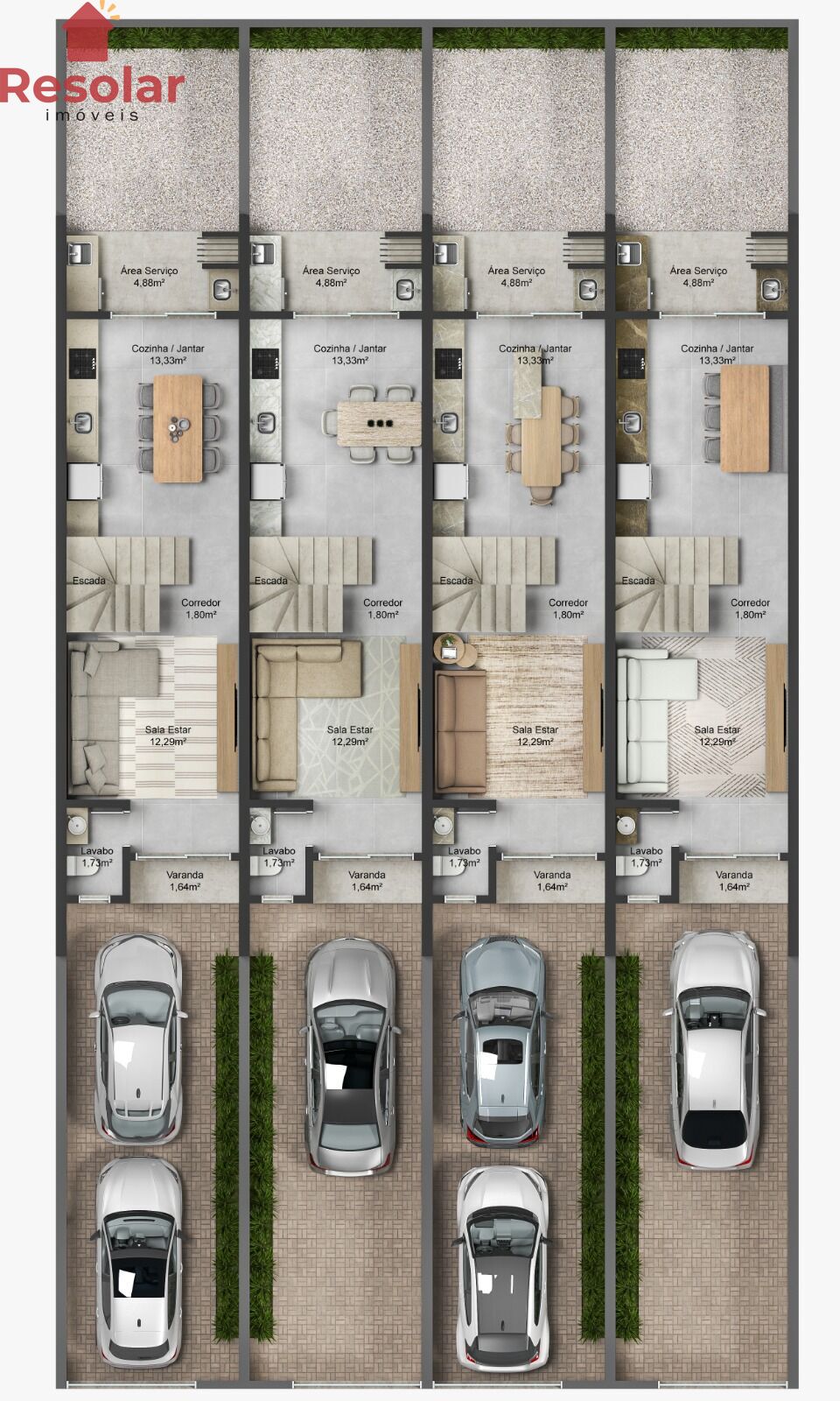 Sobrado, 2 quartos, 75 m² - Foto 10