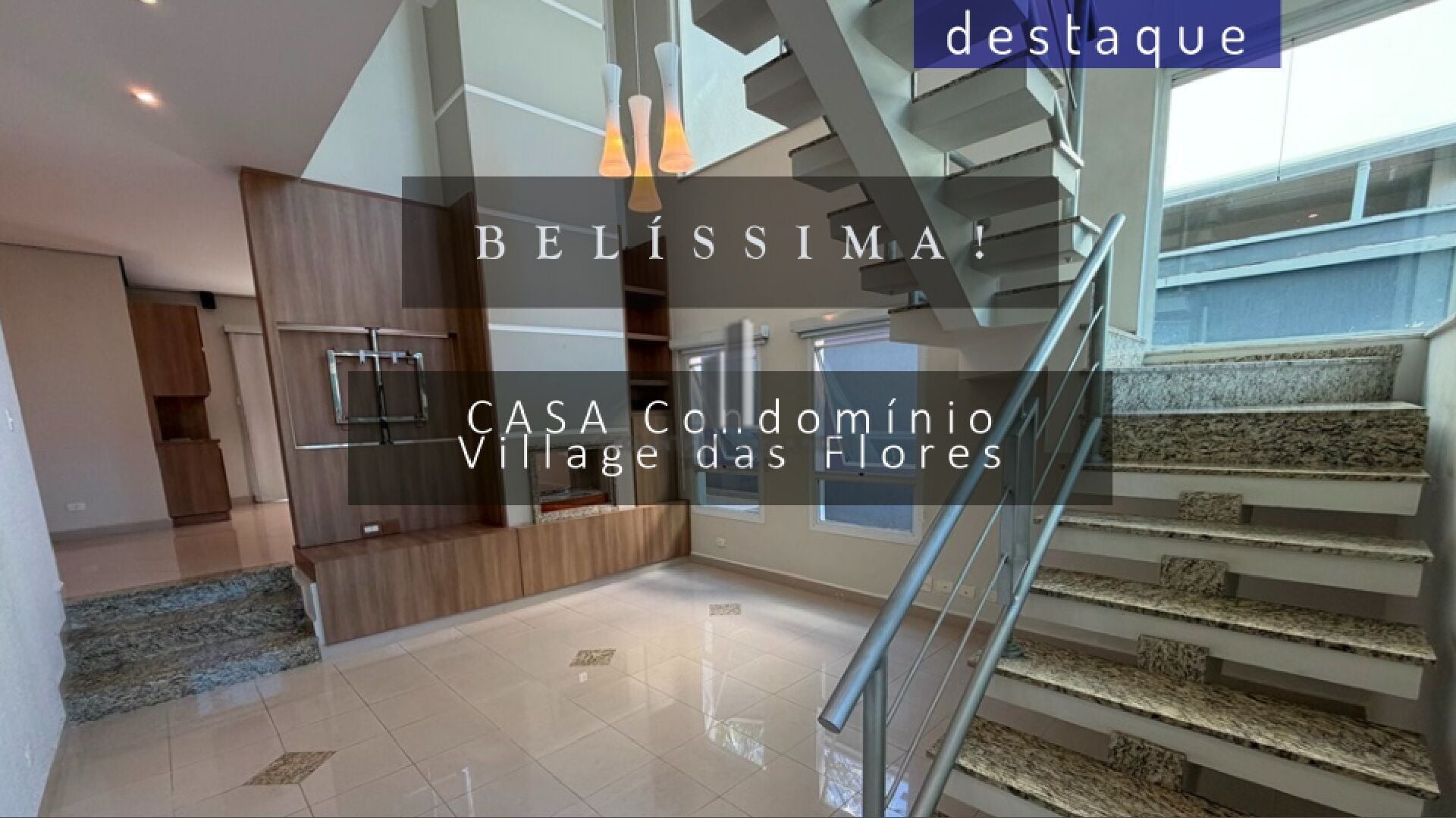 Casa de Condomínio, 3 quartos - Foto 1