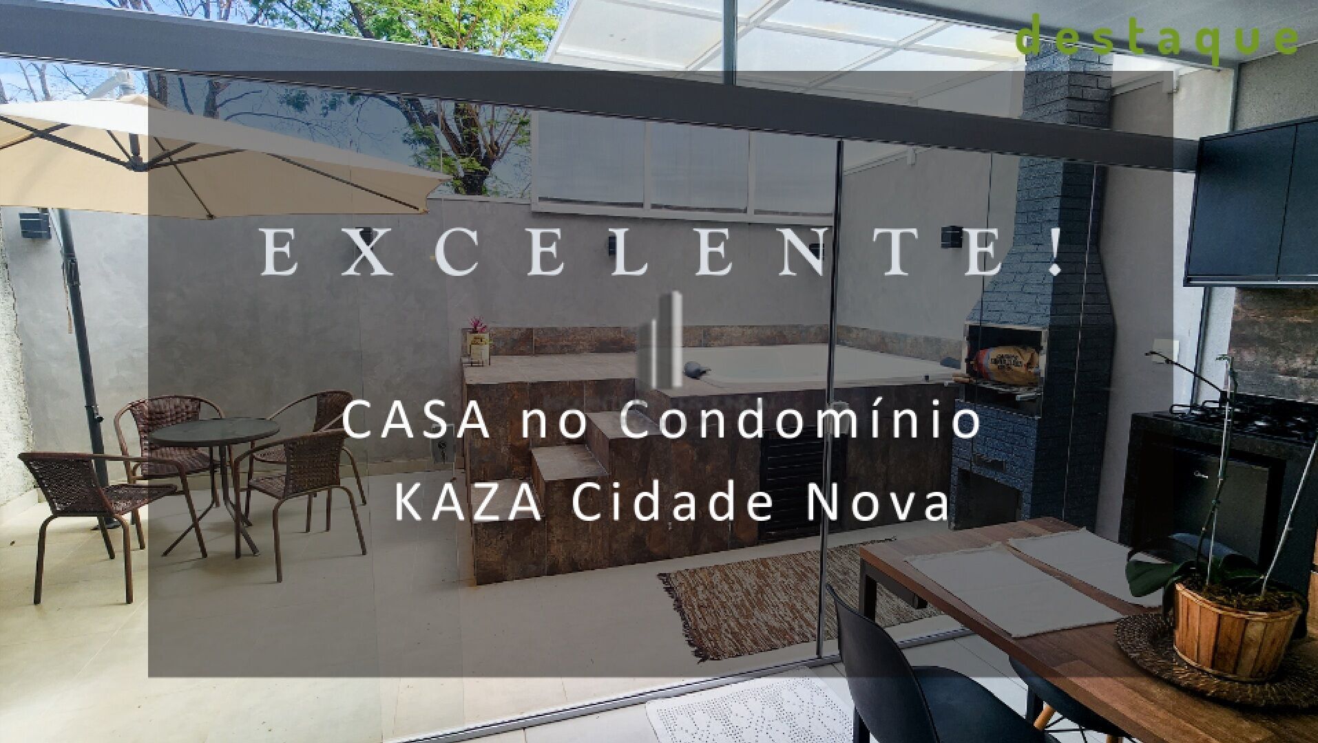 Casa de Condomínio, 3 quartos - Foto 1