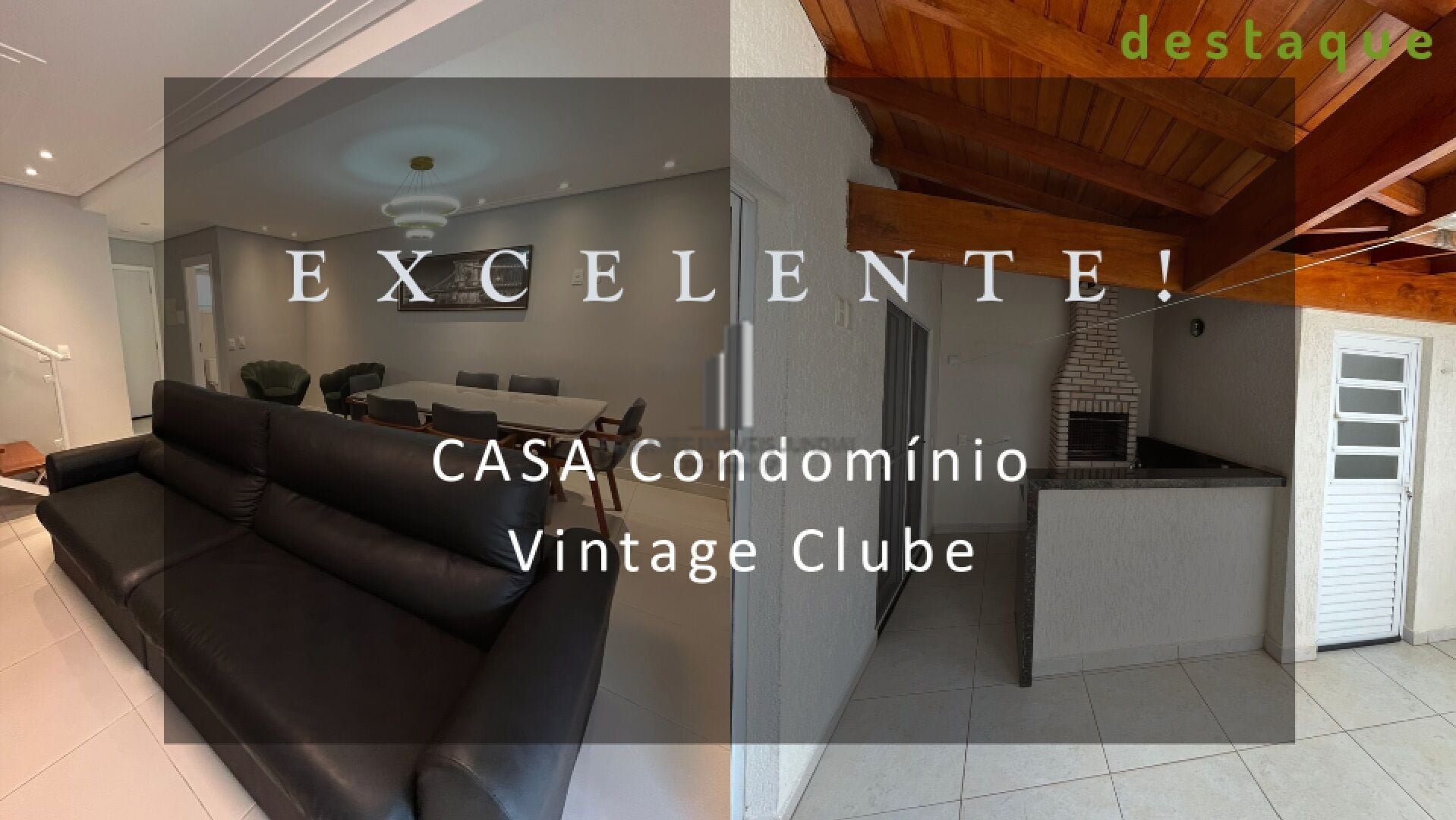 Casa de Condomínio, 3 quartos - Foto 1