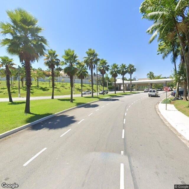 Imagem estática do "Street View" da localização