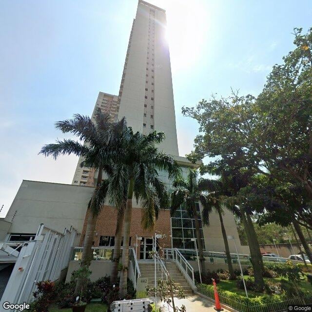Imagem estática do "Street View" da localização