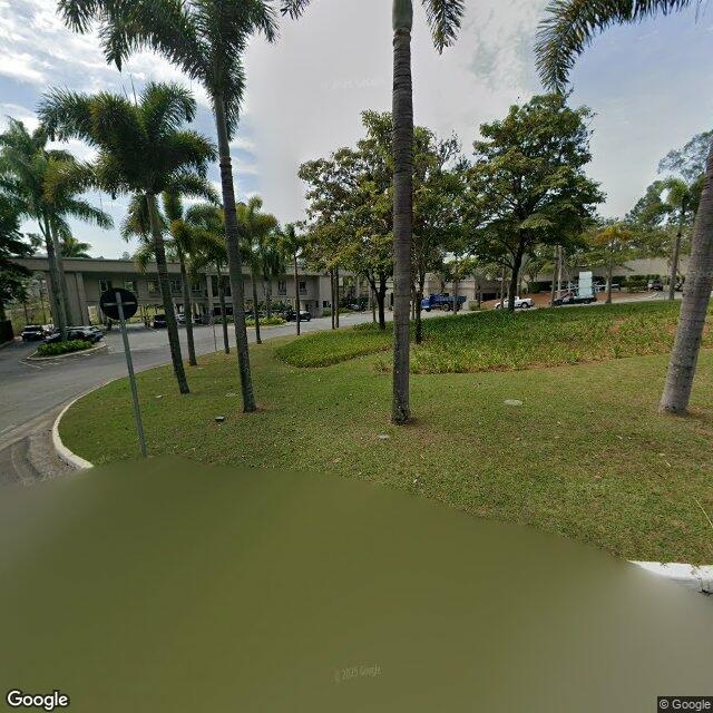 Imagem estática do "Street View" da localização
