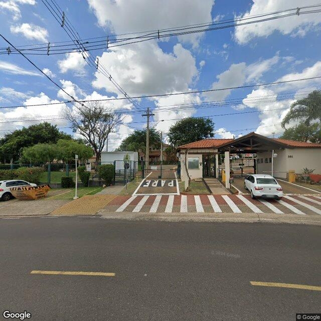 Imagem estática do "Street View" da localização