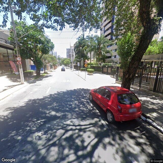 Imagem estática do "Street View" da localização
