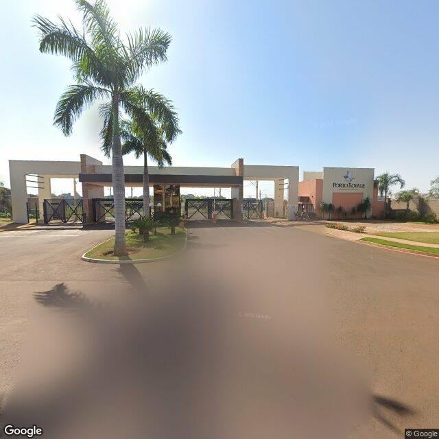 Imagem estática do "Street View" da localização