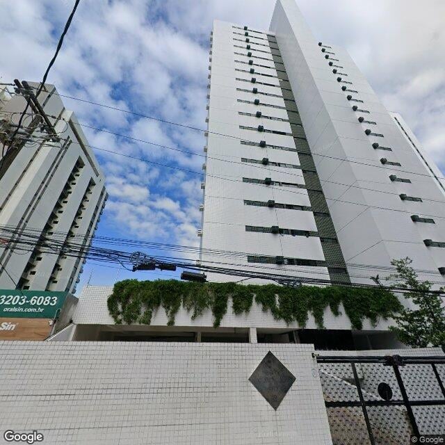 Imagem estática do "Street View" da localização