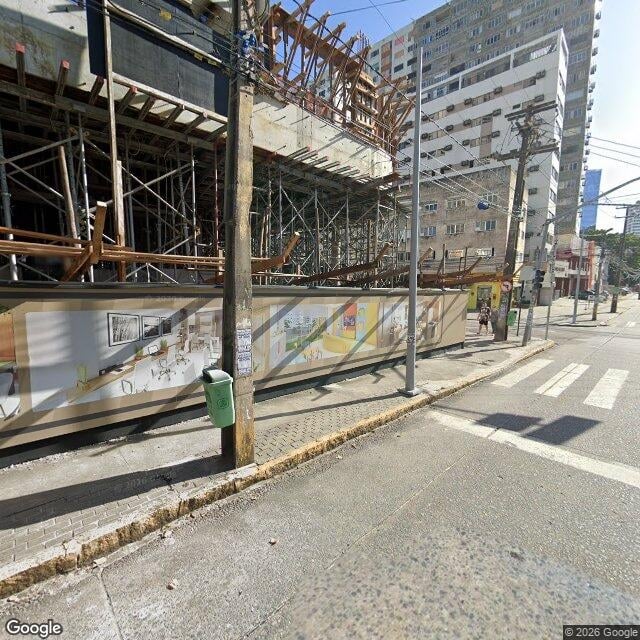 Imagem estática do "Street View" da localização