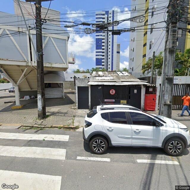 Imagem estática do "Street View" da localização