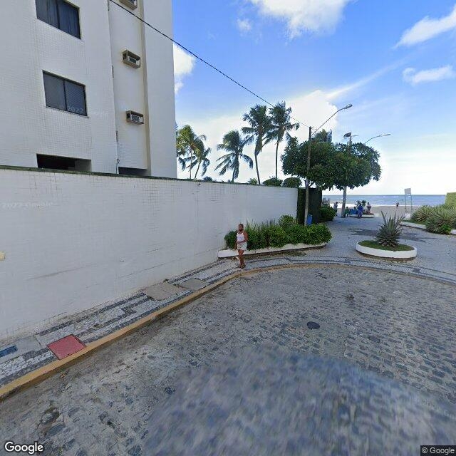 Imagem estática do "Street View" da localização