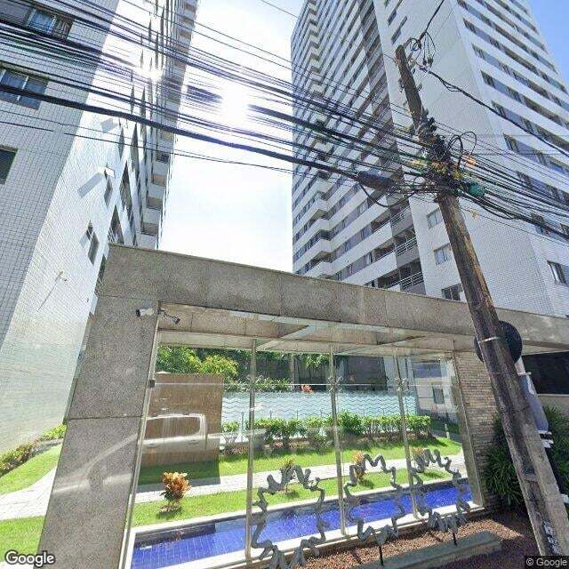 Imagem estática do "Street View" da localização