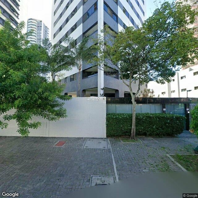 Imagem estática do "Street View" da localização