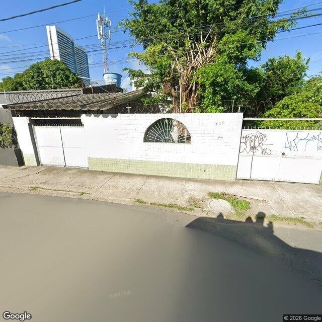 Imagem estática do "Street View" da localização