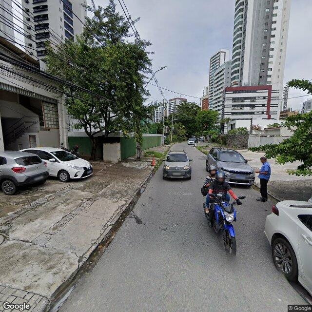 Imagem estática do "Street View" da localização