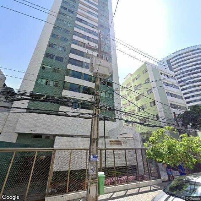 Imagem estática do "Street View" da localização