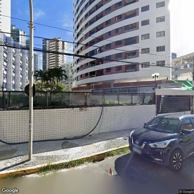Imagem estática do "Street View" da localização