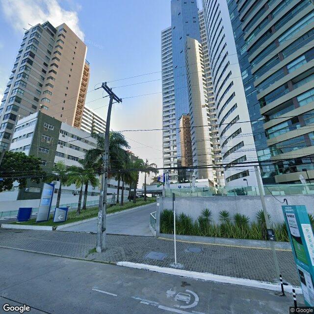 Imagem estática do "Street View" da localização