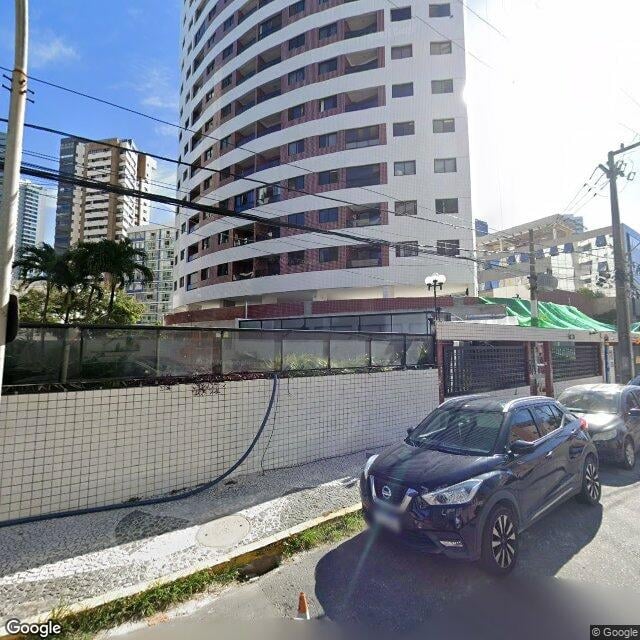 Imagem estática do "Street View" da localização