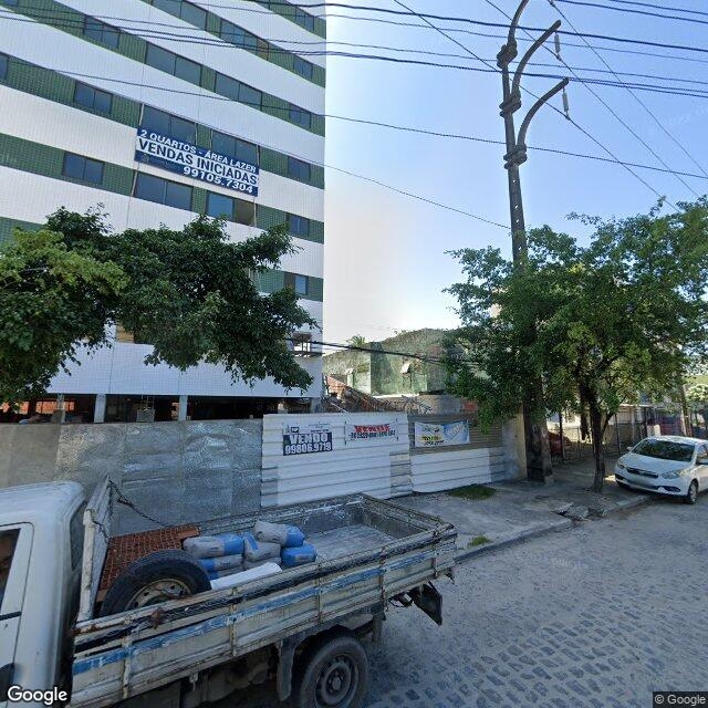 Imagem estática do "Street View" da localização