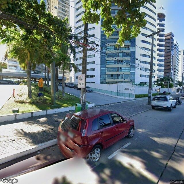 Imagem estática do "Street View" da localização