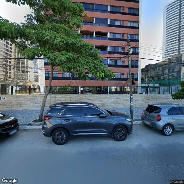 Imagem estática do "Street View" da localização