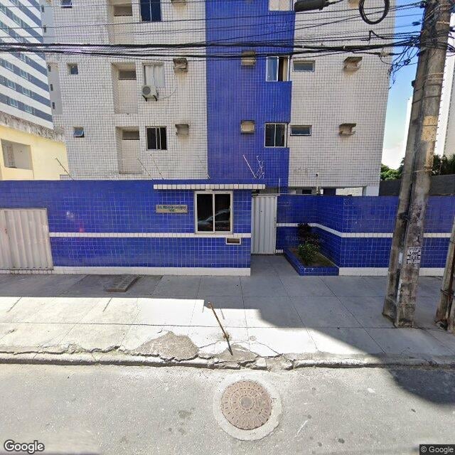 Imagem estática do "Street View" da localização