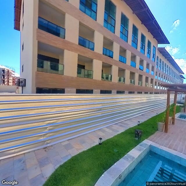 Imagem estática do "Street View" da localização