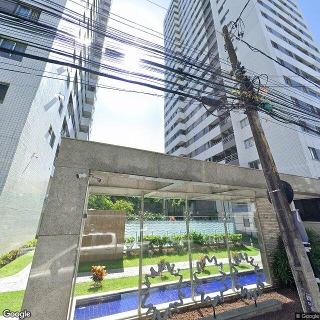 Imagem estática do "Street View" da localização