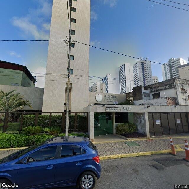 Imagem estática do "Street View" da localização