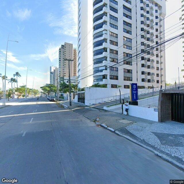 Imagem estática do "Street View" da localização