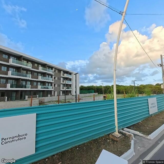 Imagem estática do "Street View" da localização