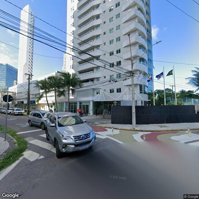 Imagem estática do "Street View" da localização